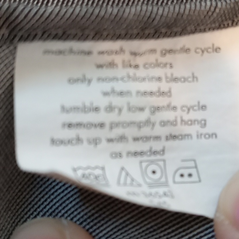 Calvin Klein Slim Fit Men's Size 17.5 34/35 Button Down Long Sleeve Shirt EUC! - Picture 8 of 16